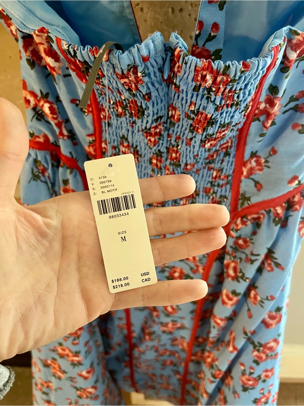 Anthropologie Midi Dress NWT - Picture 5 of 8
